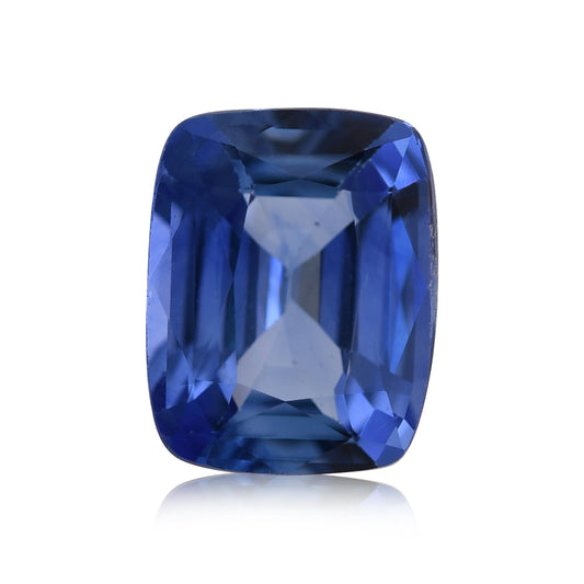 1,04 Karat blauer Kissen-Saphir aus Sri Lanka