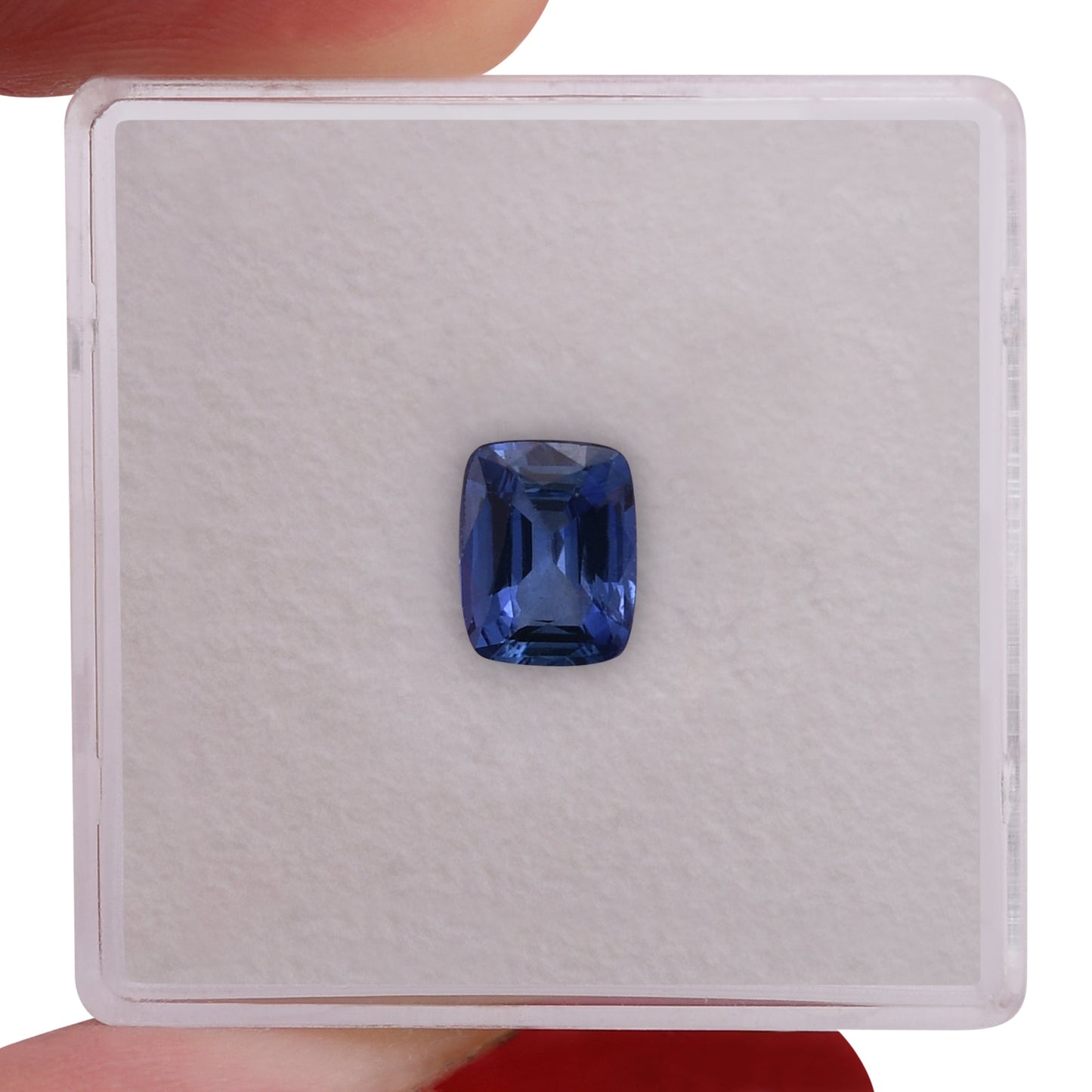 1.04 Carat Blue SRI LANKAN Cushion Sapphire