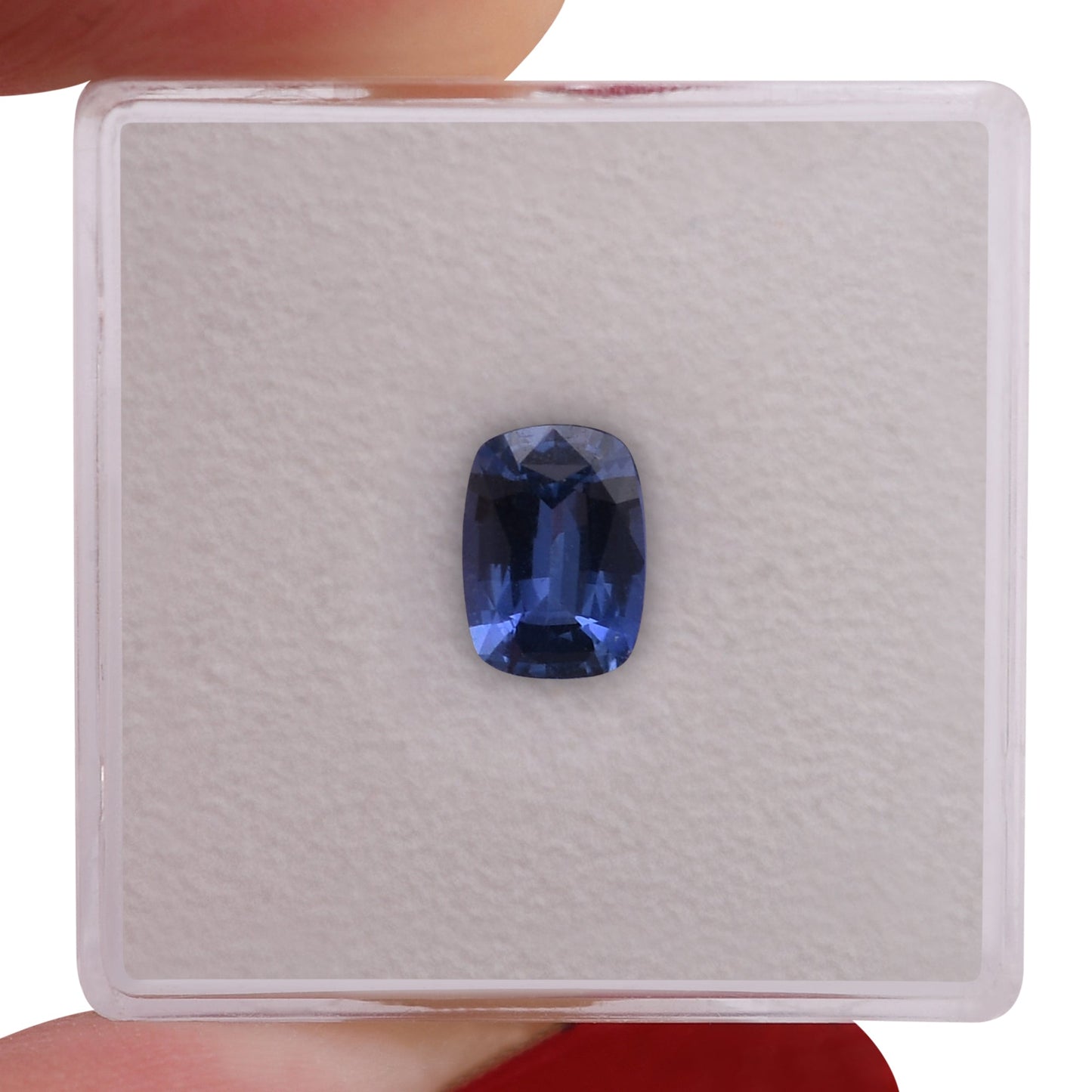 1,17 Karat blauer Kissen-Saphir aus Sri Lanka