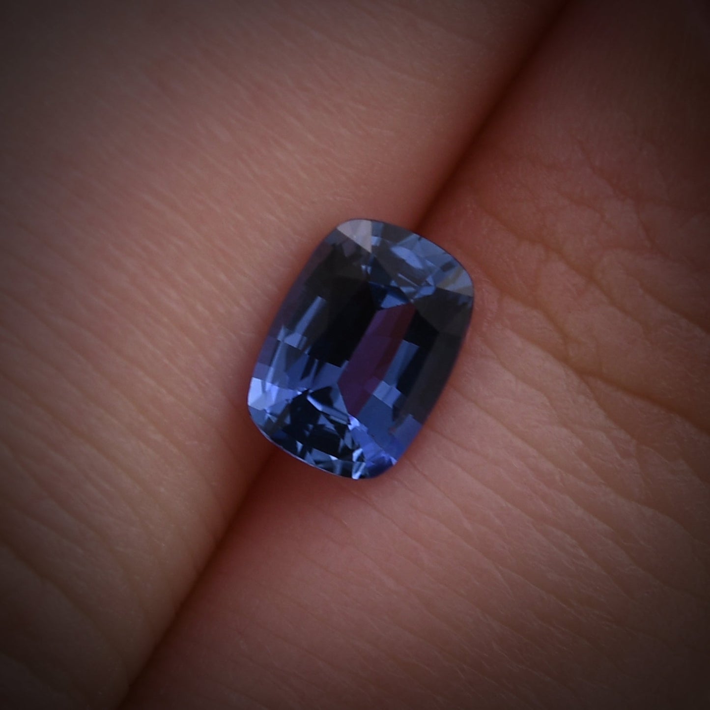 1,17 Karat blauer Kissen-Saphir aus Sri Lanka