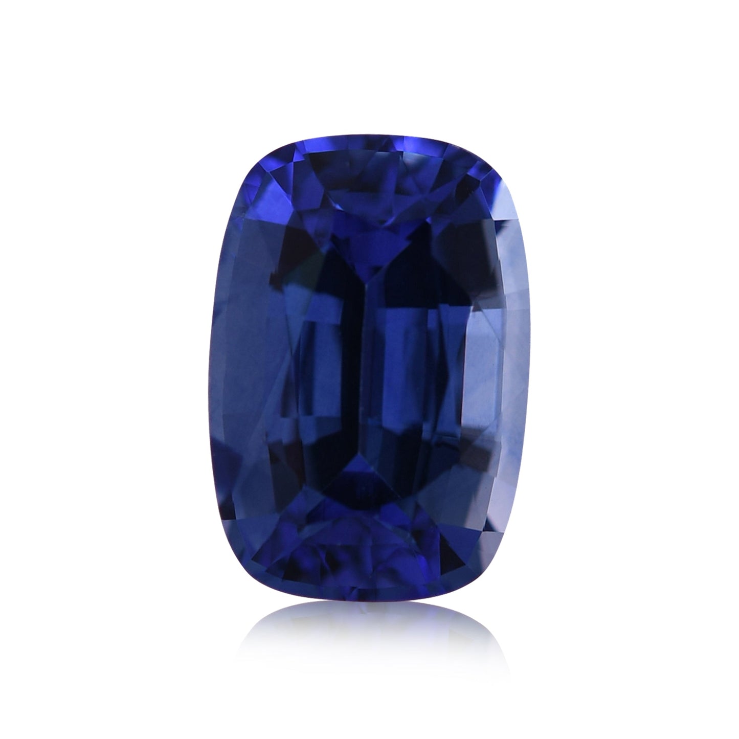 1,54 Karat blauer Kissen-Saphir aus Sri Lanka