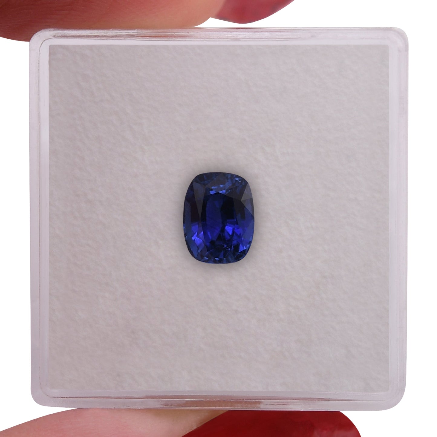 1,46 Karat blauer Kissen-Saphir aus Sri Lanka