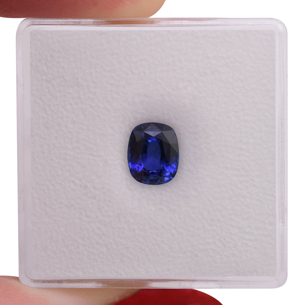 1.04 Carat Blue SRI LANKAN Cushion Sapphire