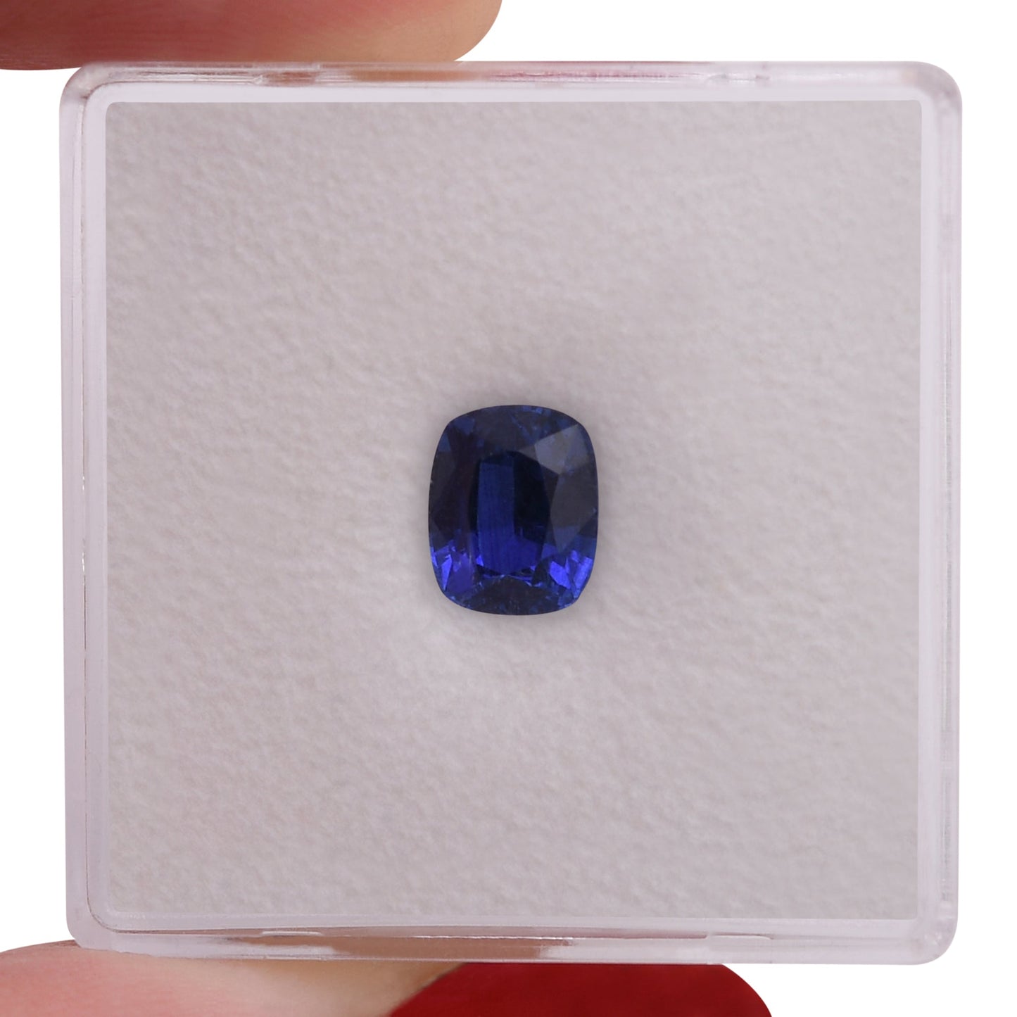1.33 Carat Blue SRI LANKAN Cushion Sapphire