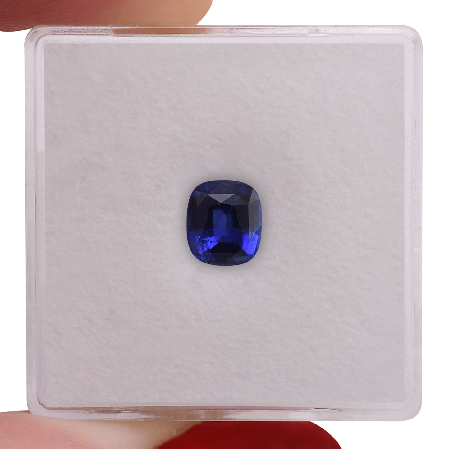 1,03 Karat blauer Kissen-Saphir aus Sri Lanka