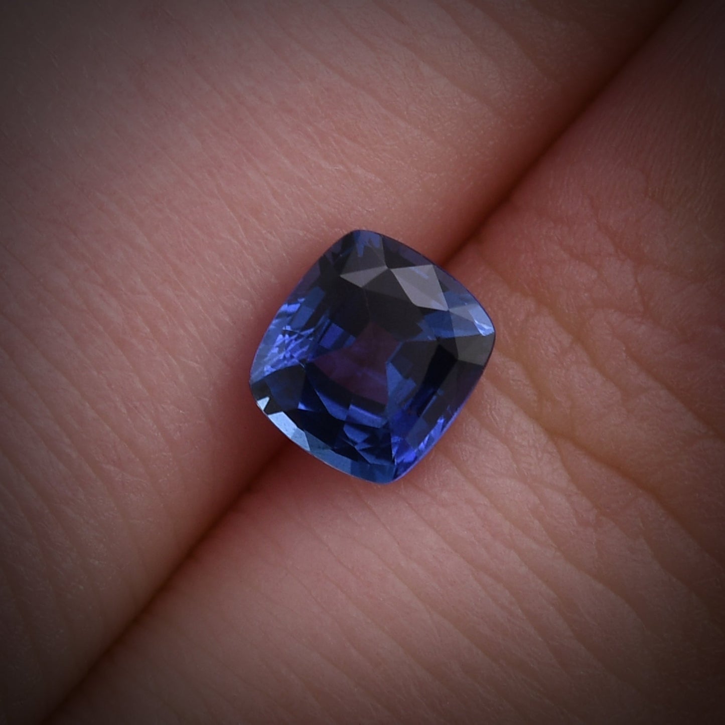 1,16 Karat blauer Kissen-Saphir aus Sri Lanka
