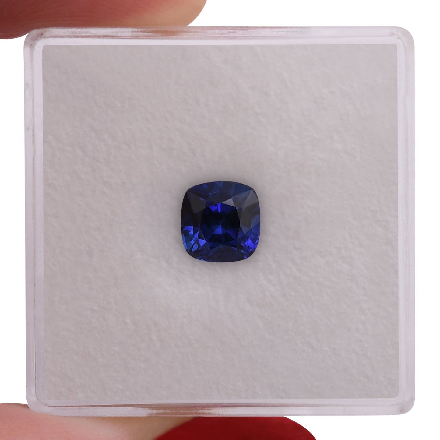 1,33 Karat blauer Kissen-Saphir aus Sri Lanka