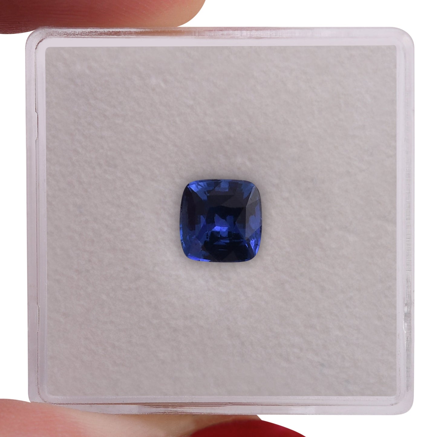 1.32 Carat Blue SRI LANKAN Cushion Sapphire