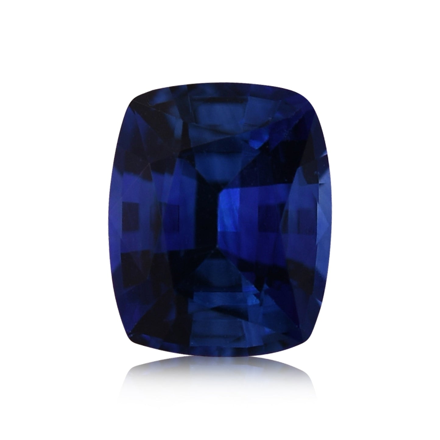0,77 Karat blauer Kissen-Saphir aus Sri Lanka