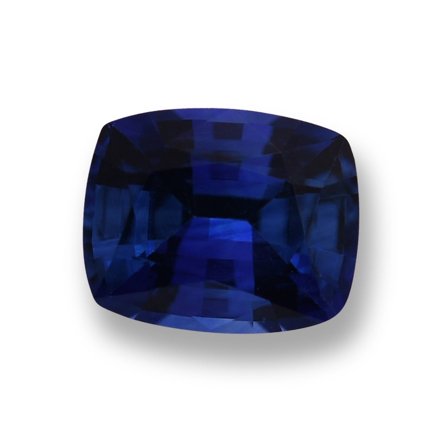 0,77 Karat blauer Kissen-Saphir aus Sri Lanka