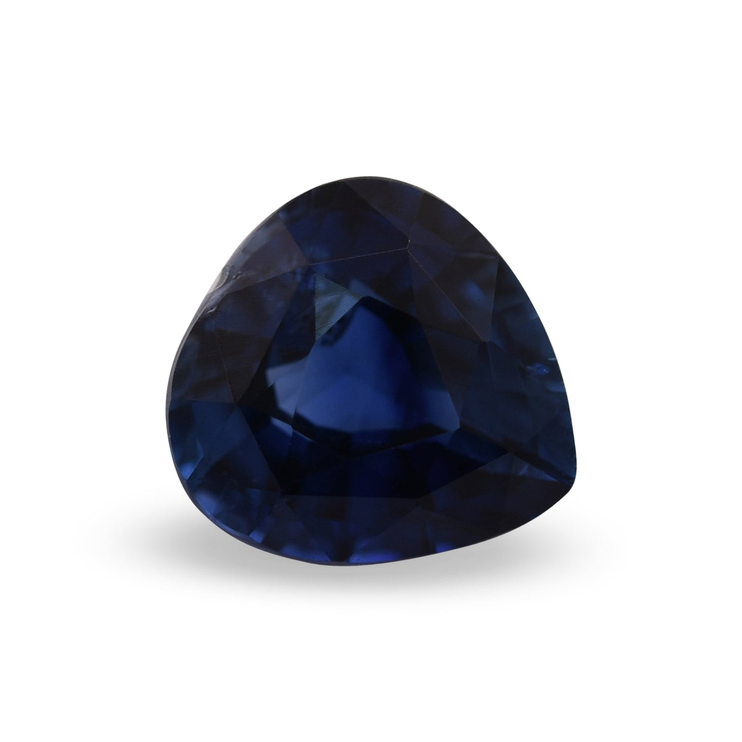 1,37 Karat blauer Herzsaphir aus Sri Lanka