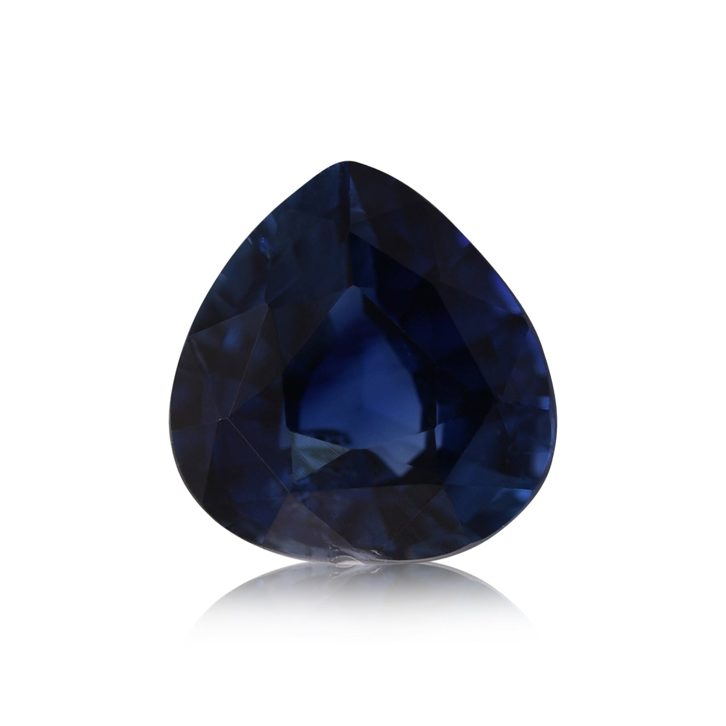 1,37 Karat blauer Herzsaphir aus Sri Lanka
