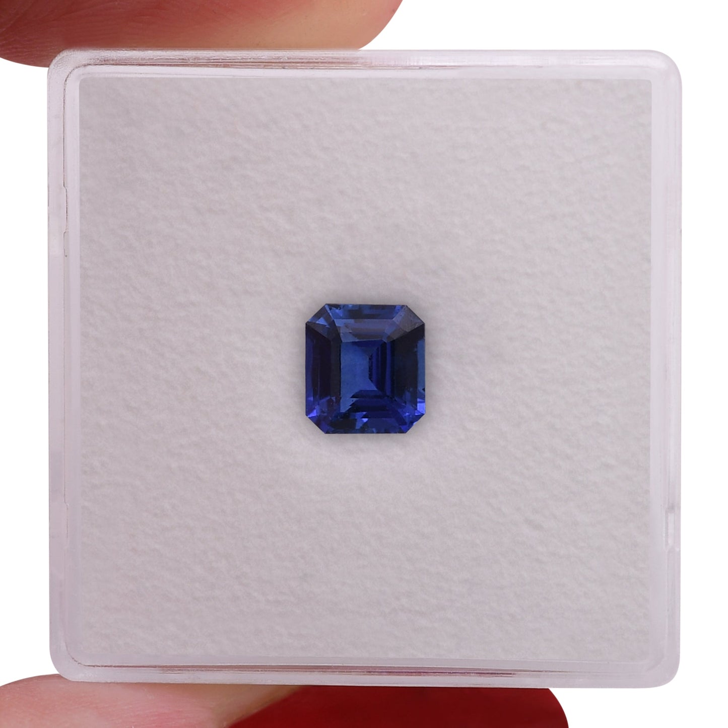 1,03 Karat blauer Smaragd-Saphir aus Sri Lanka