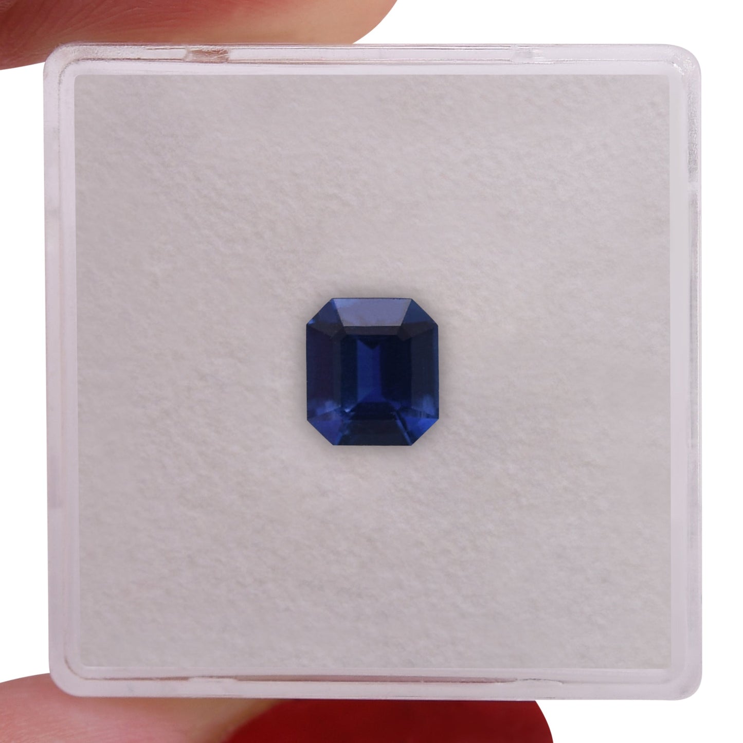 1,08 Karat blauer Smaragd-Saphir aus Sri Lanka