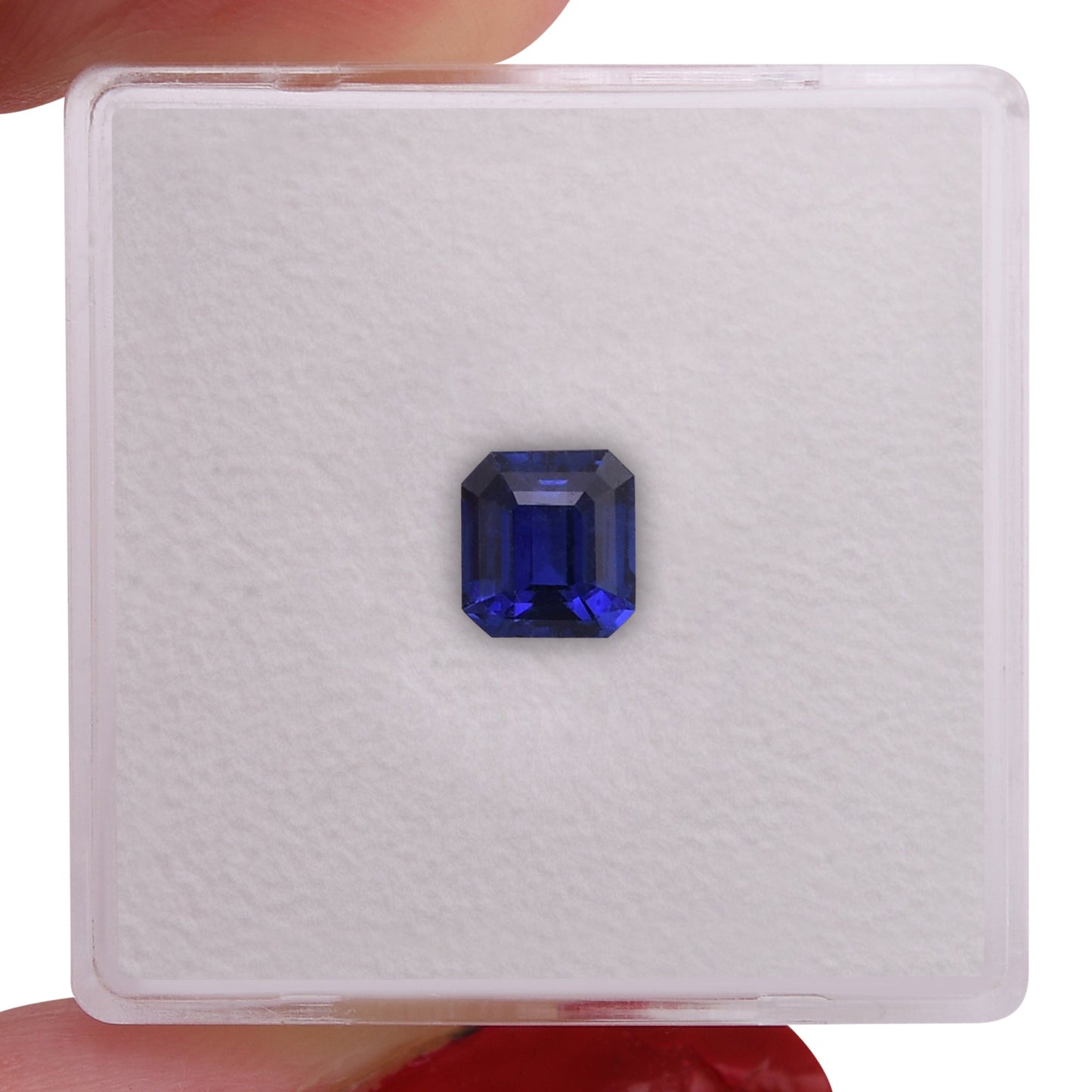 1,01 Karat blauer Smaragd-Saphir aus Sri Lanka