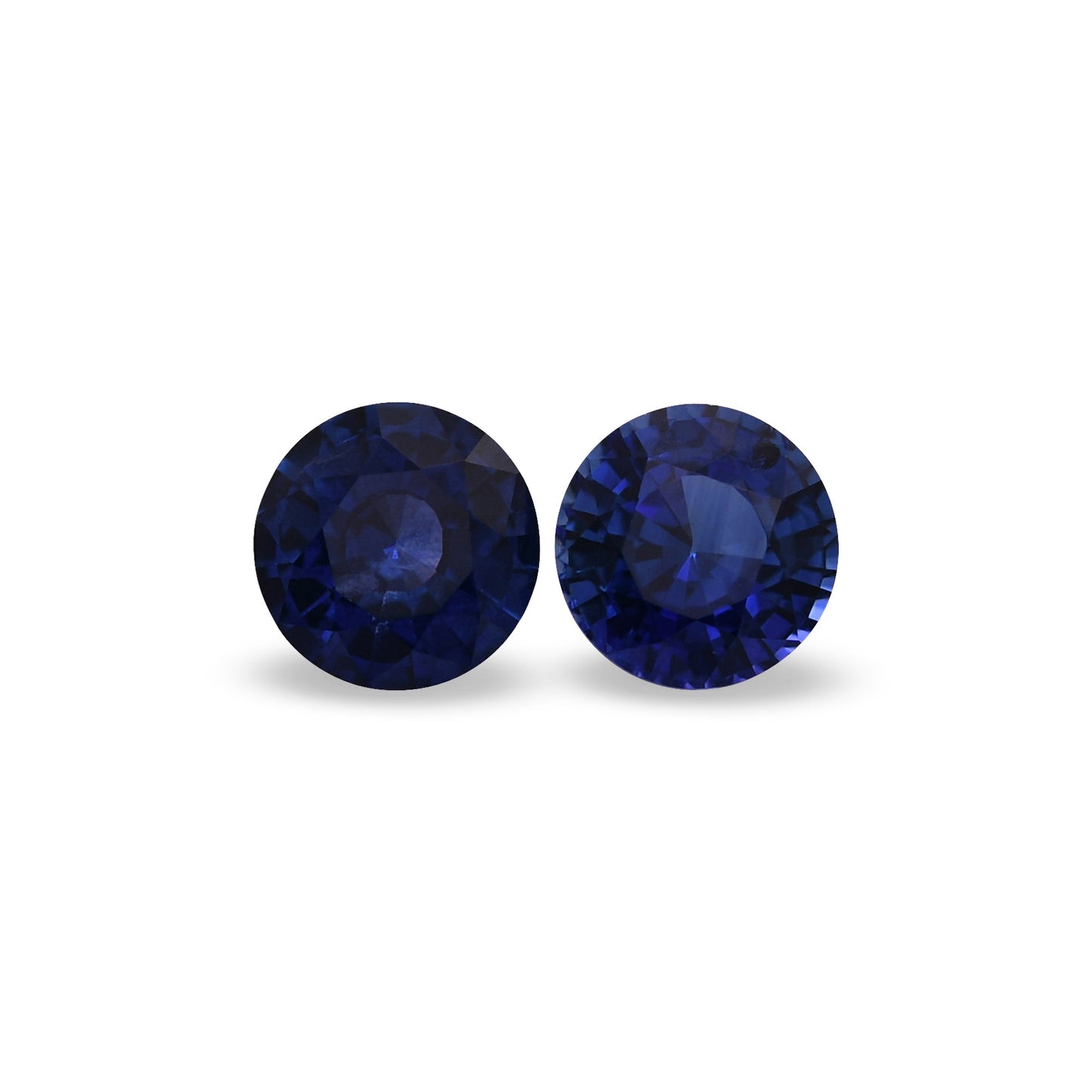 1,92 Karat blauer runder Saphir aus Sri Lanka