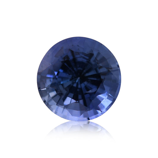 0.97 Carat Blue SRI LANKAN Round Sapphire