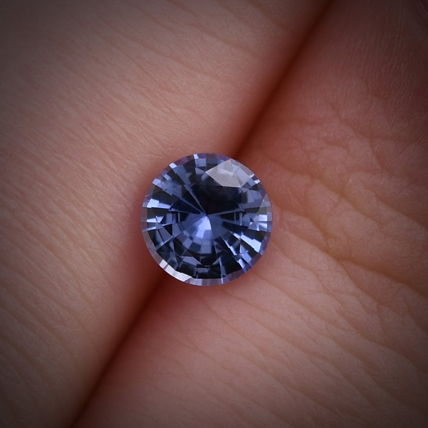 0.84 Carat Blue SRI LANKAN Round Sapphire