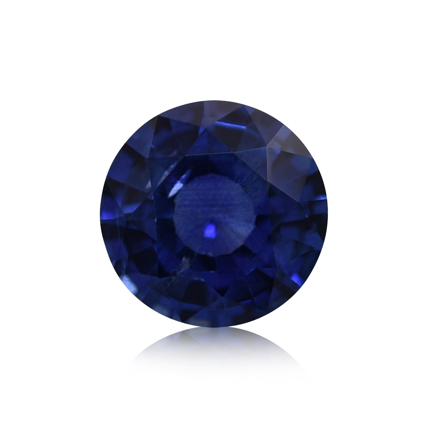 0.88 Carat Blue SRI LANKAN Round Sapphire