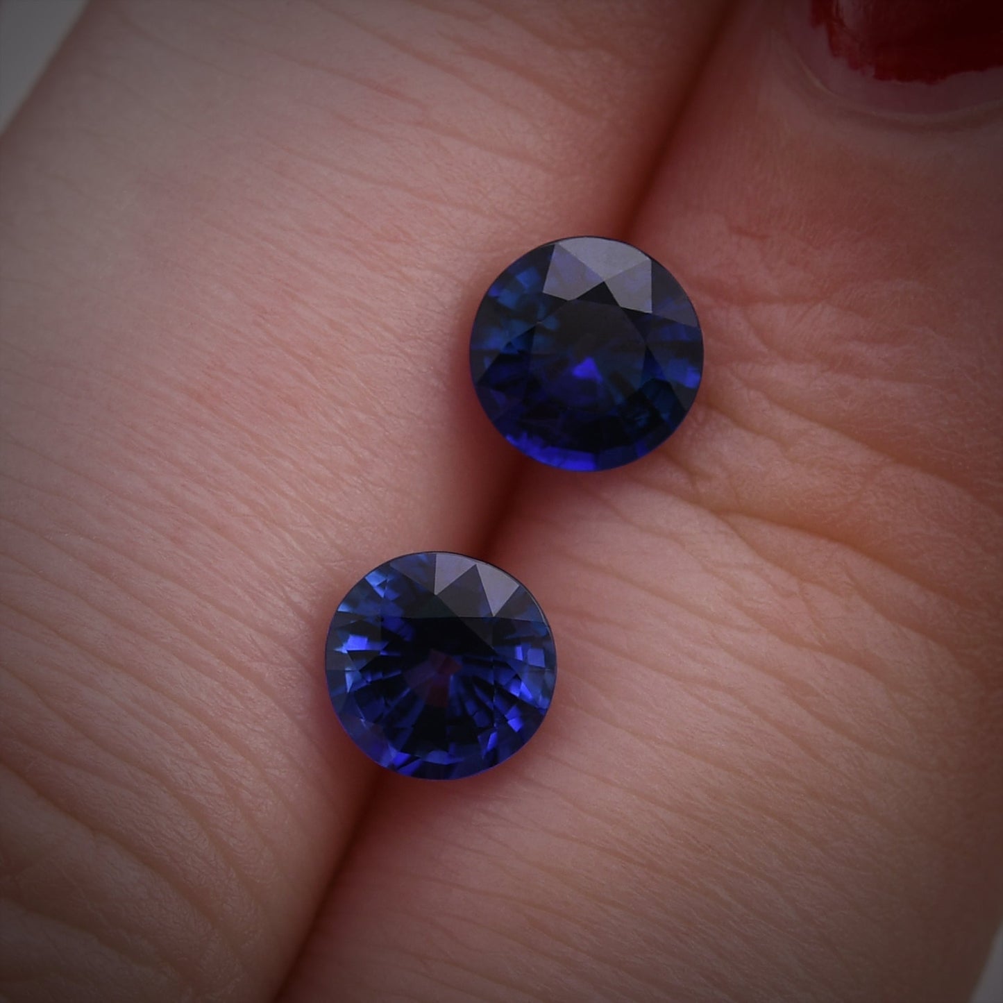 1.92 Carat Blue SRI LANKAN Round Sapphire