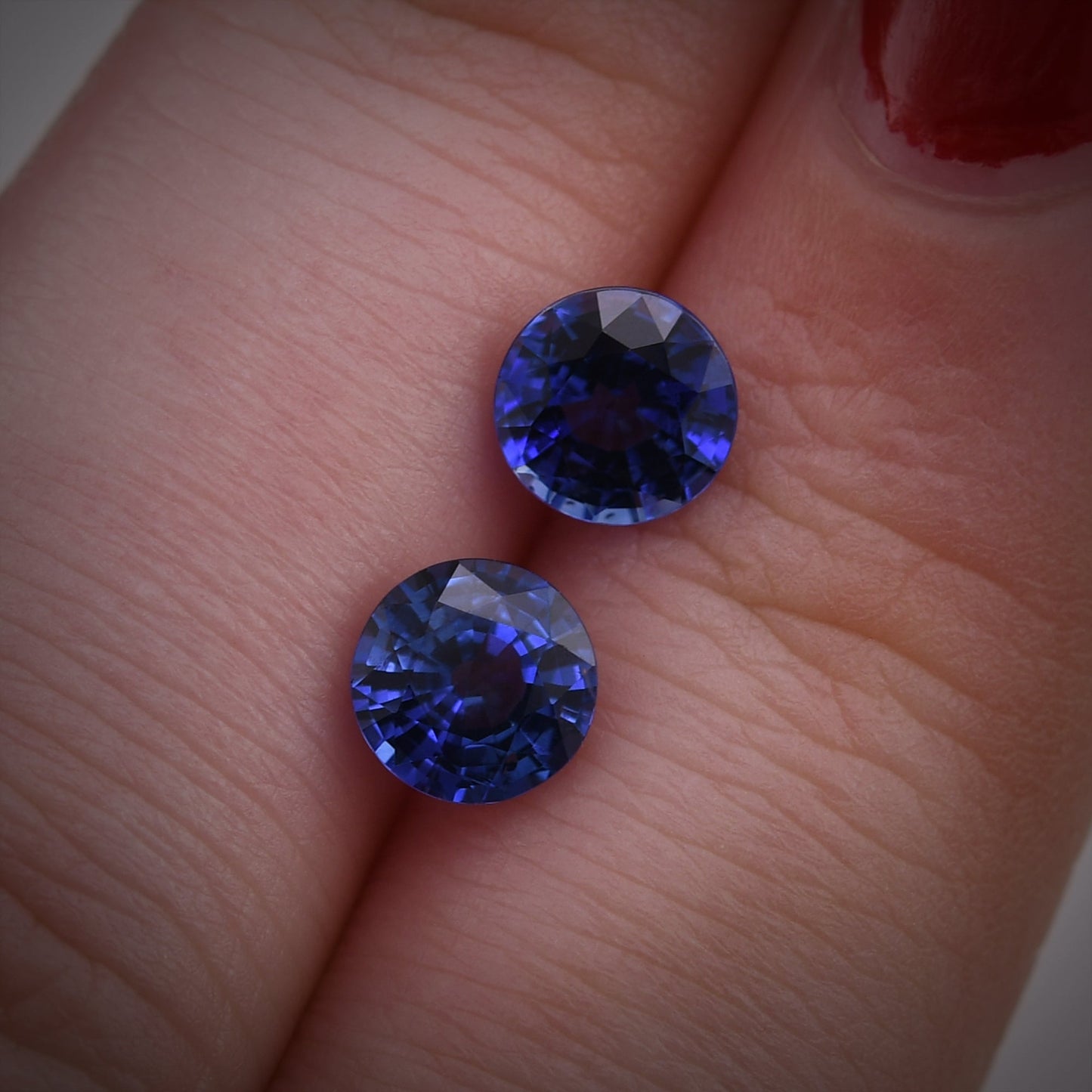 2.00 Carat Blue SRI LANKAN Round Sapphire