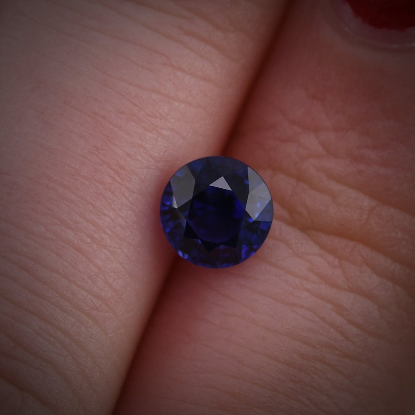 1.30 Carat Blue SRI LANKAN Round Sapphire