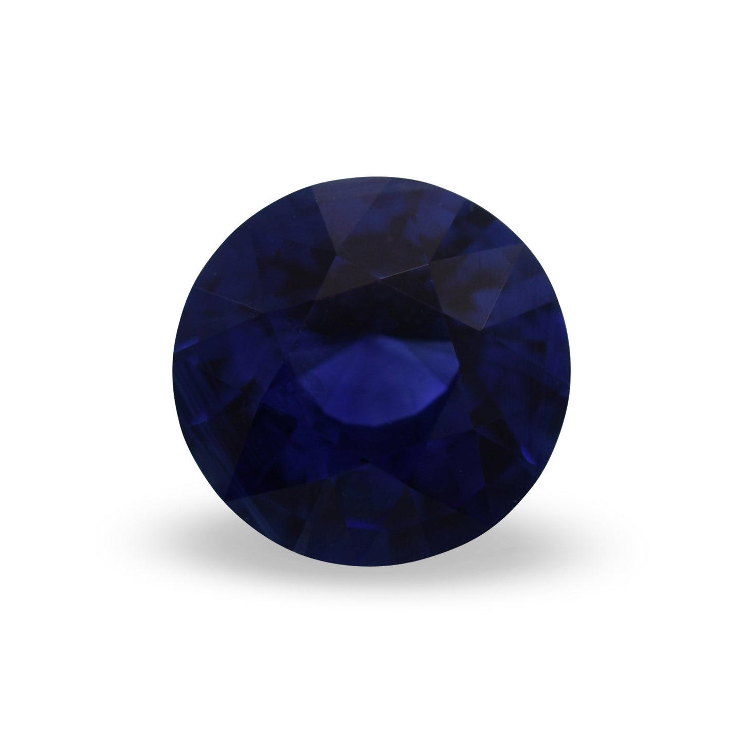 0,92 Karat blauer runder Saphir aus Sri Lanka