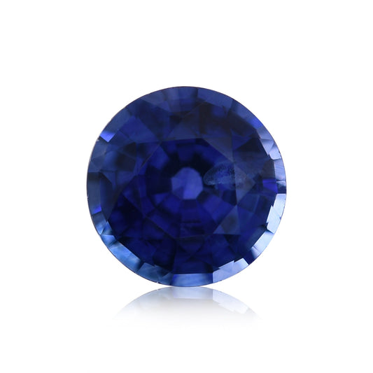 0.90 Carat Blue SRI LANKAN Round Sapphire