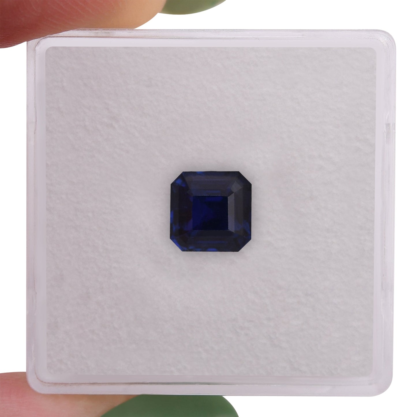 1,57 Karat blauer Smaragd-Saphir aus Sri Lanka