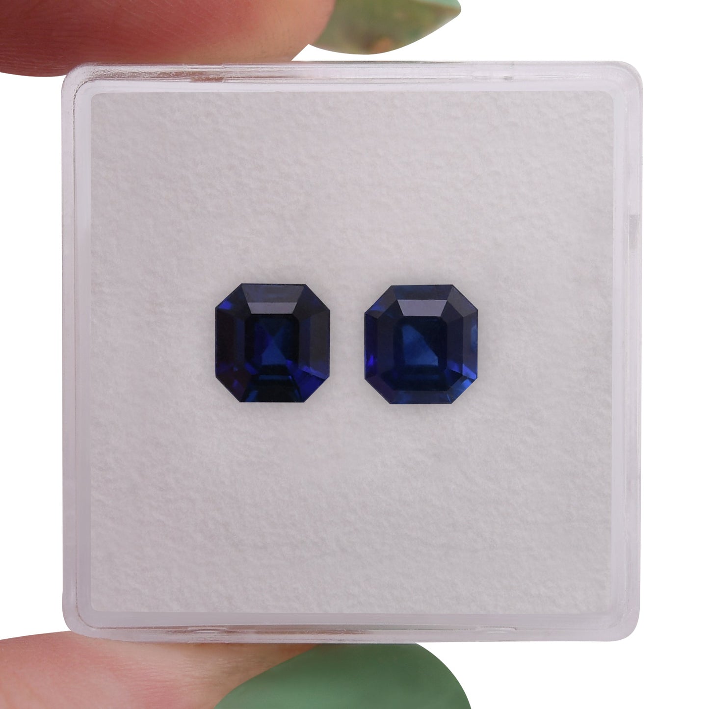 1,97 Karat blauer Smaragd-Saphir aus Sri Lanka (GRS)