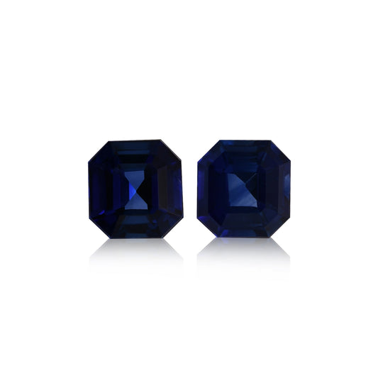 1,97 Karat blauer Smaragd-Saphir aus Sri Lanka (GRS)