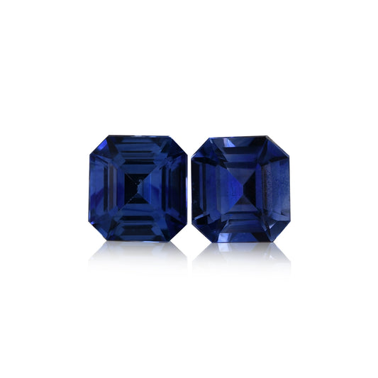 2,06 Karat blauer Smaragd-Saphir aus Sri Lanka (GRS)