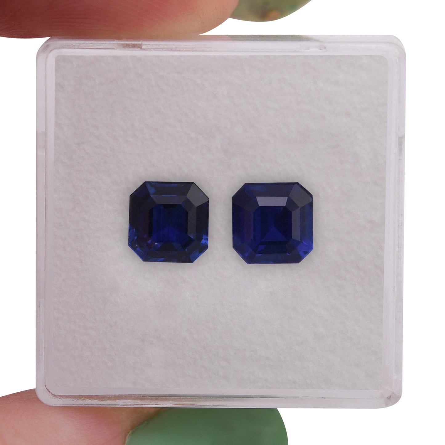 3,25 Karat blauer Smaragd-Saphir aus Sri Lanka (GRS)