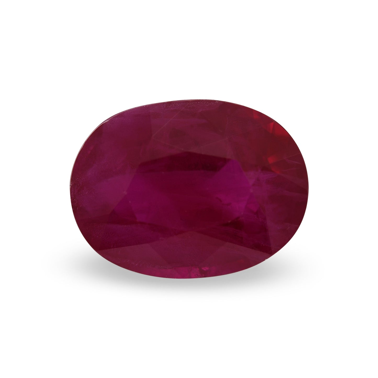1.54 Carat Red BURMESE Oval Ruby