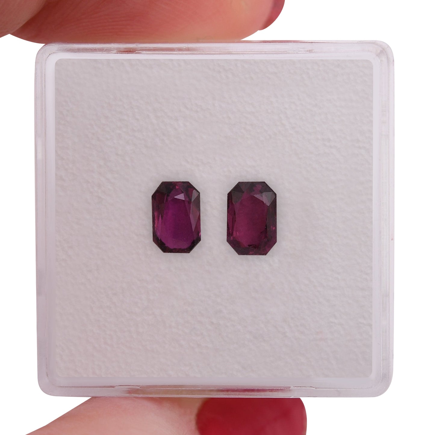 1,32 Karat roter burmesischer Smaragdrubin