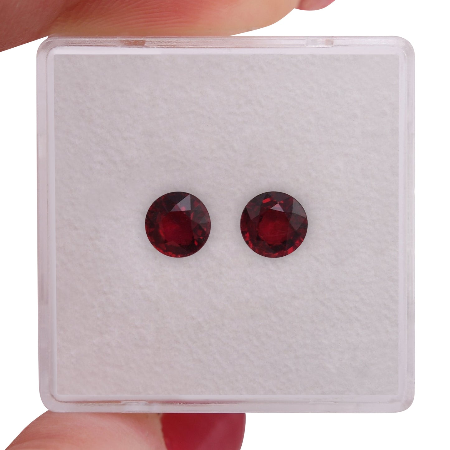 1.17 Carat Red MOZAMBICAN Round Ruby
