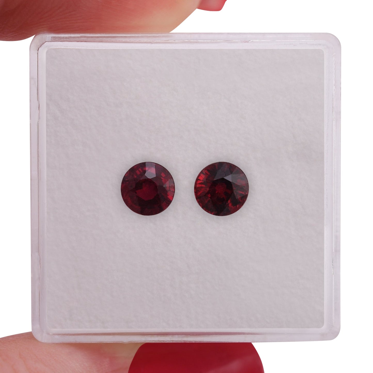 1.29 Carat Red MOZAMBICAN Round Ruby