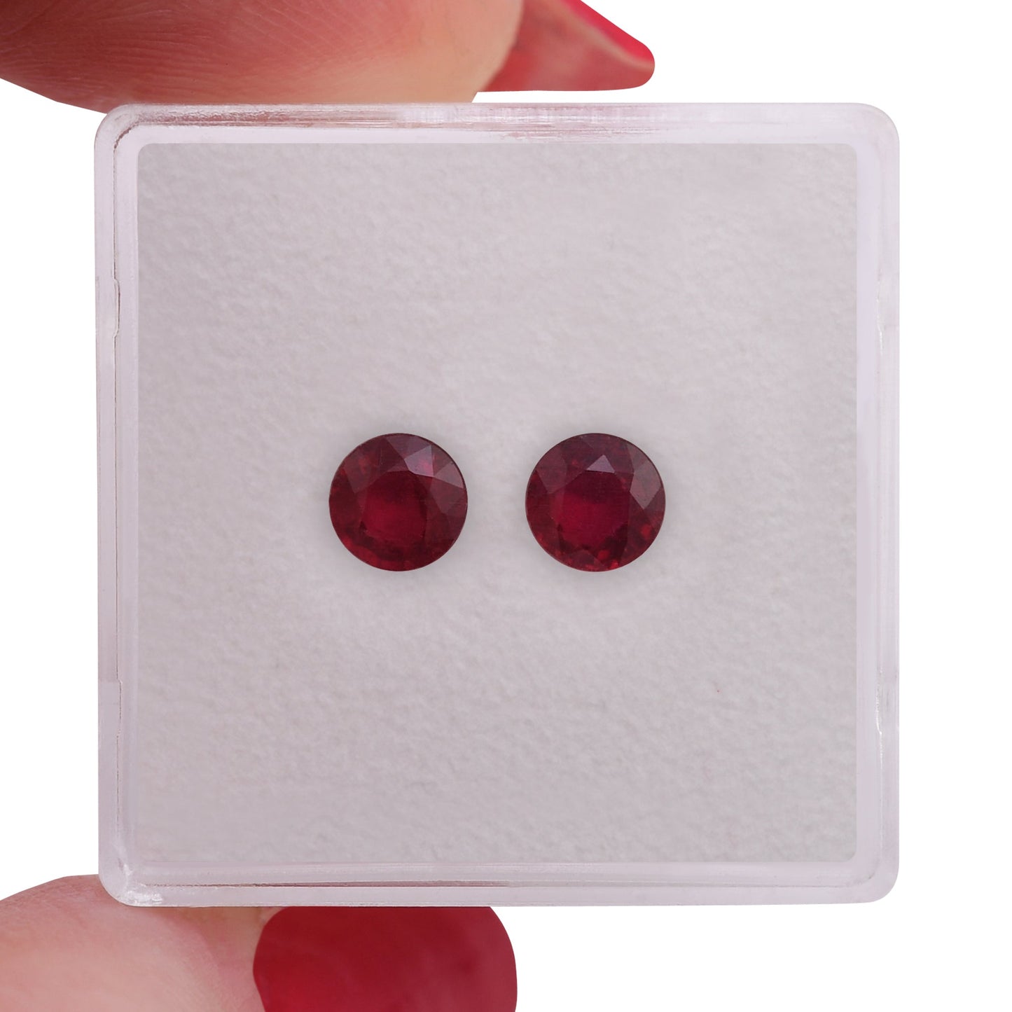 1.15 Carat Red MOZAMBICAN Round Ruby