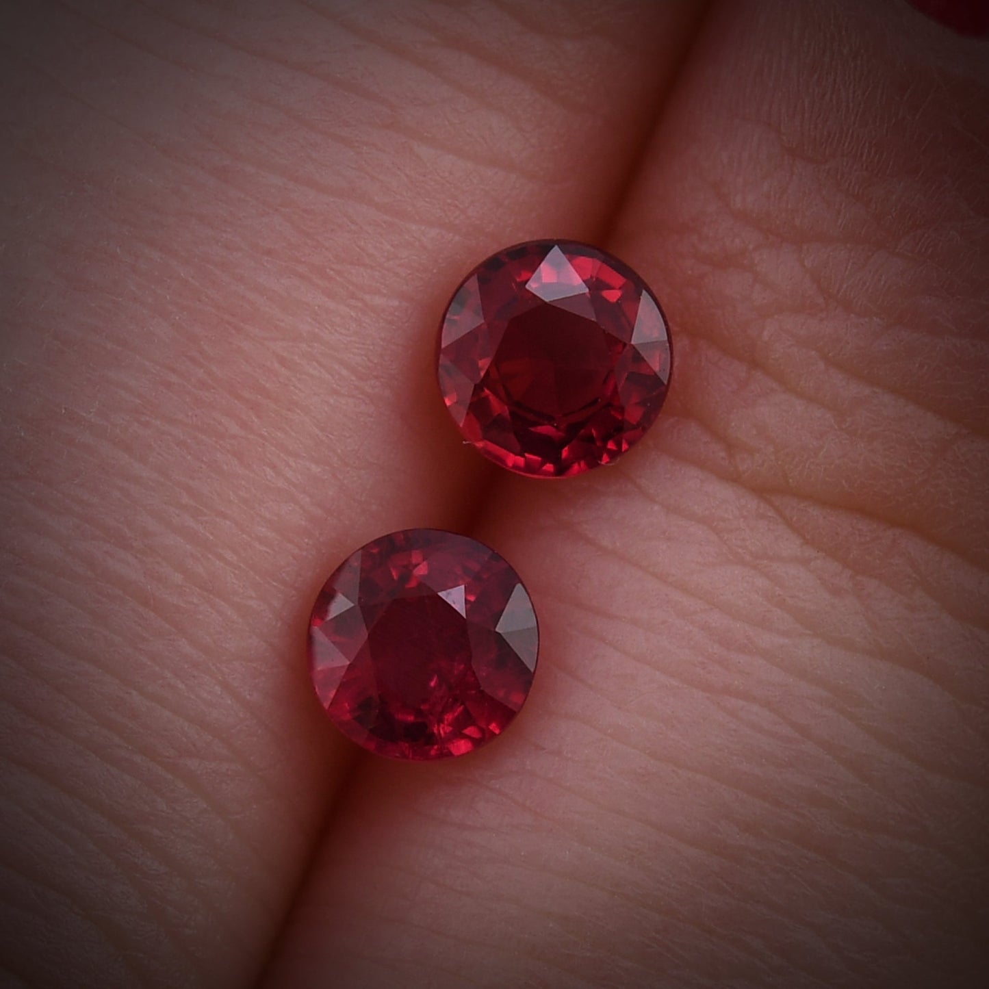 1.42 Carat Red MOZAMBICAN Round Ruby