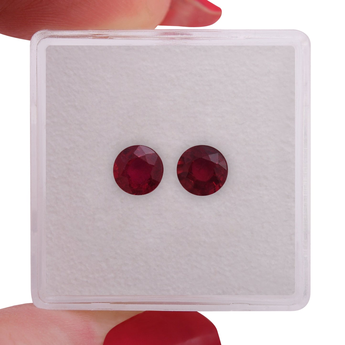 1.41 Carat Red MOZAMBICAN Round Ruby