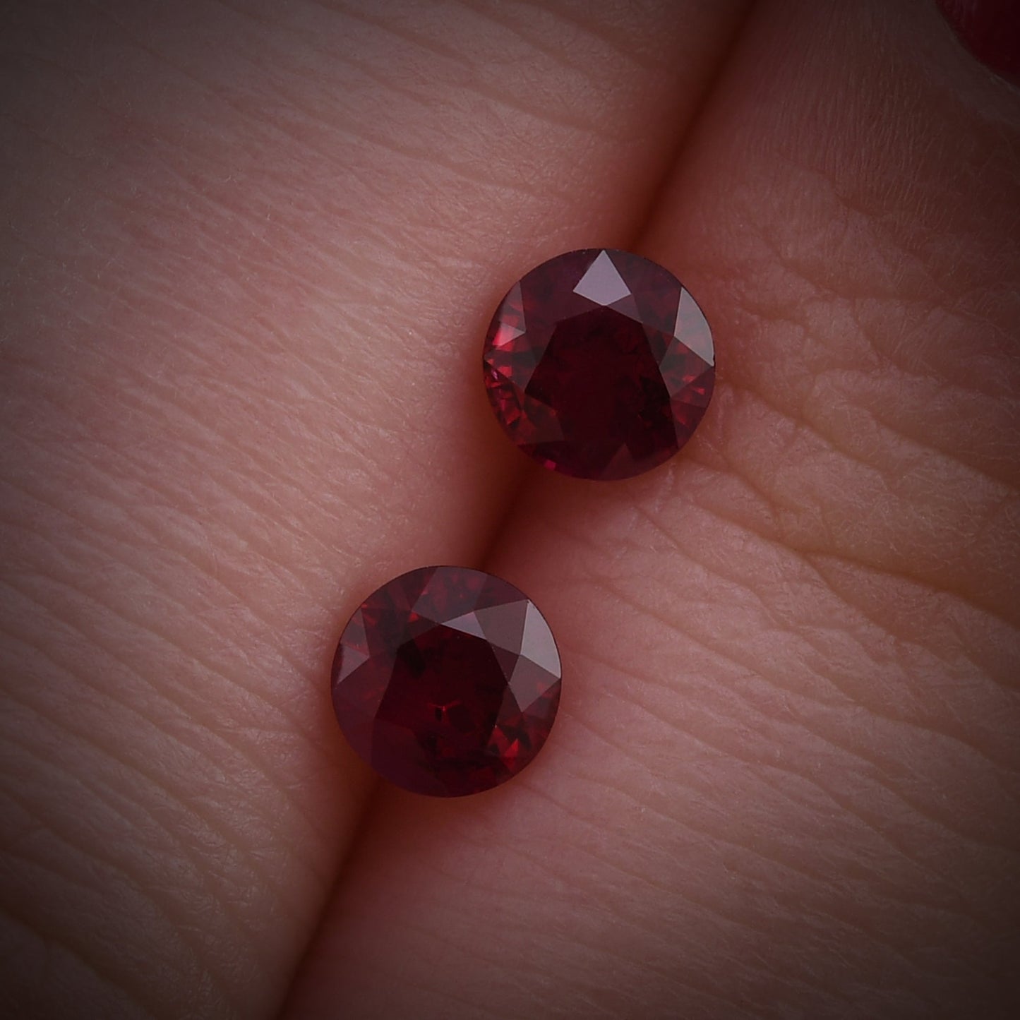 1.10 Carat Red MOZAMBICAN Round Ruby