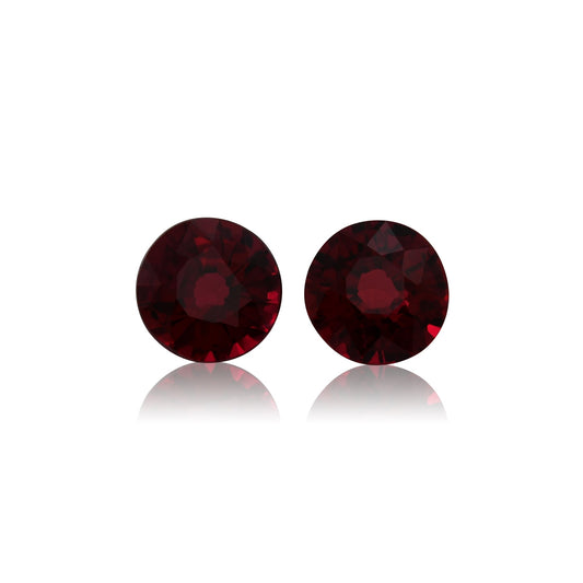 1,19 Karat roter runder Rubin aus Mosambik