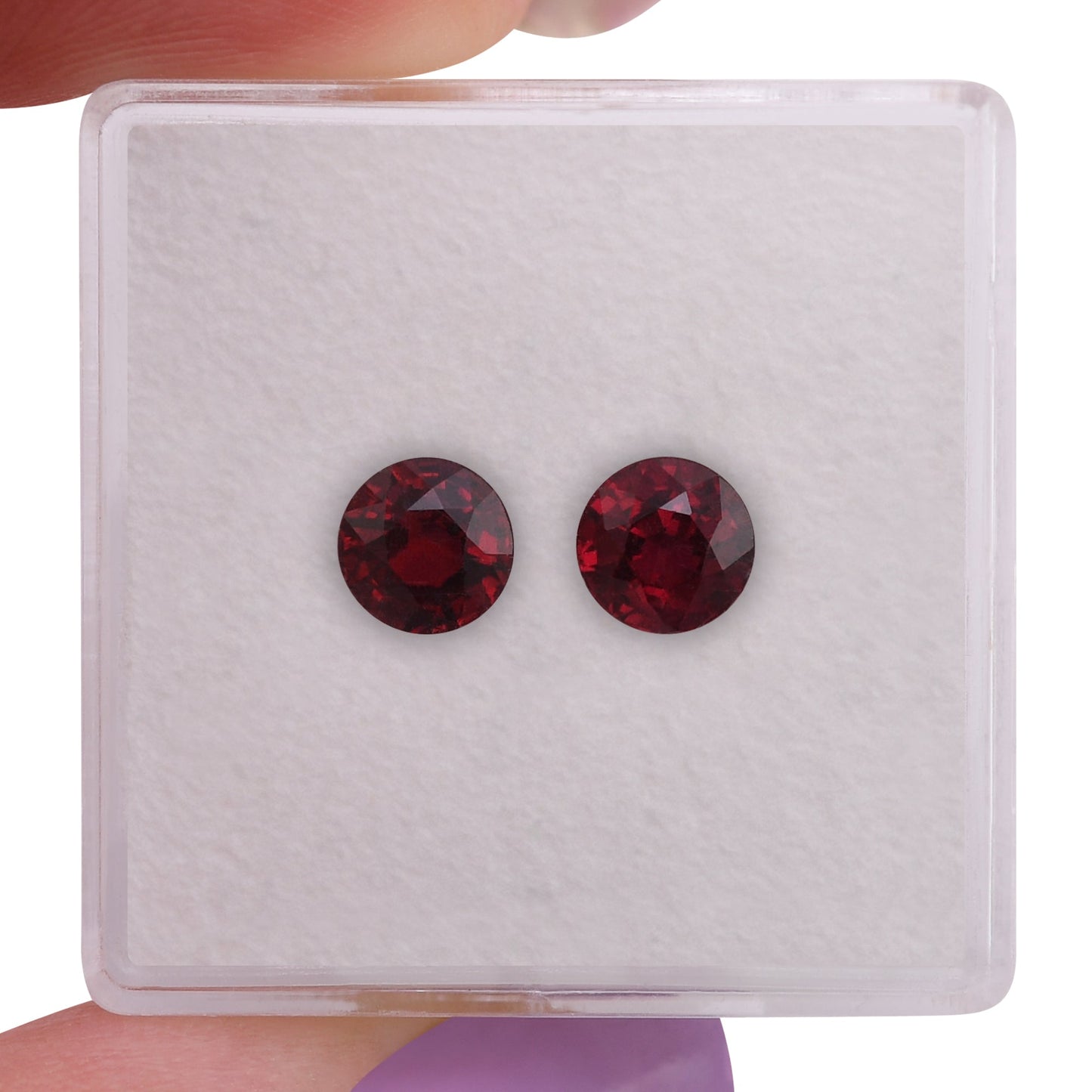 1.69 Carat Red MOZAMBICAN Round Ruby