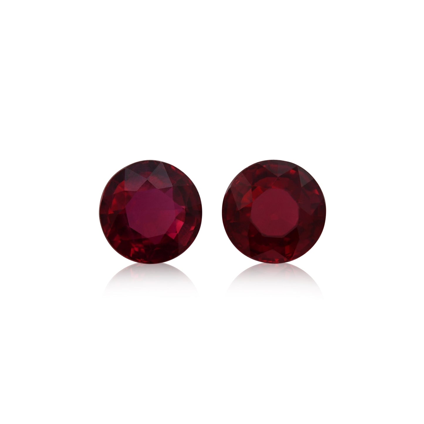 1.77 Carat Red MOZAMBICAN Round Ruby