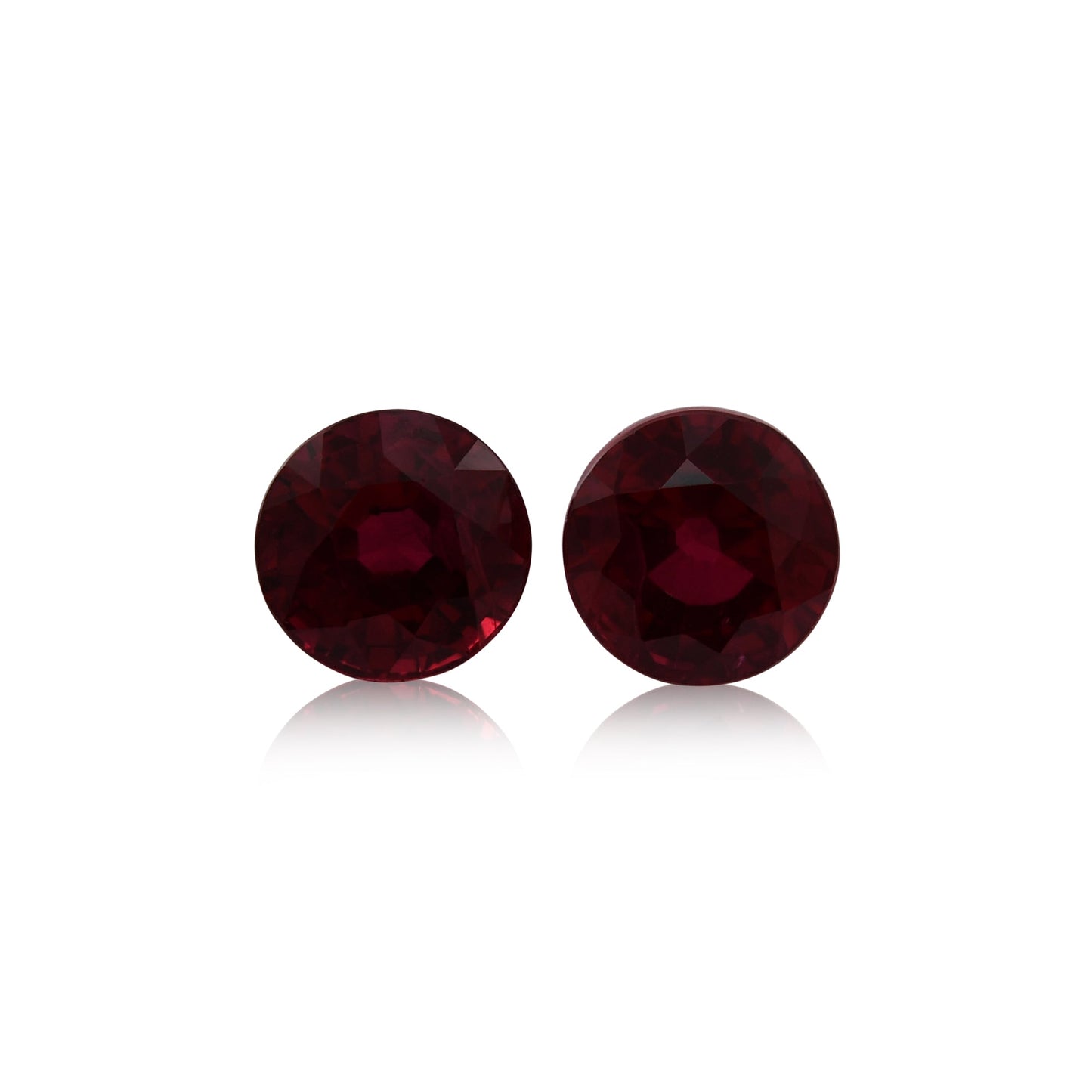 2.08 Carat Red MOZAMBICAN Round Ruby