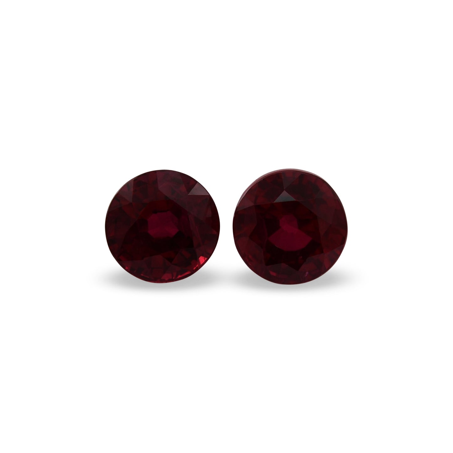 2.08 Carat Red MOZAMBICAN Round Ruby