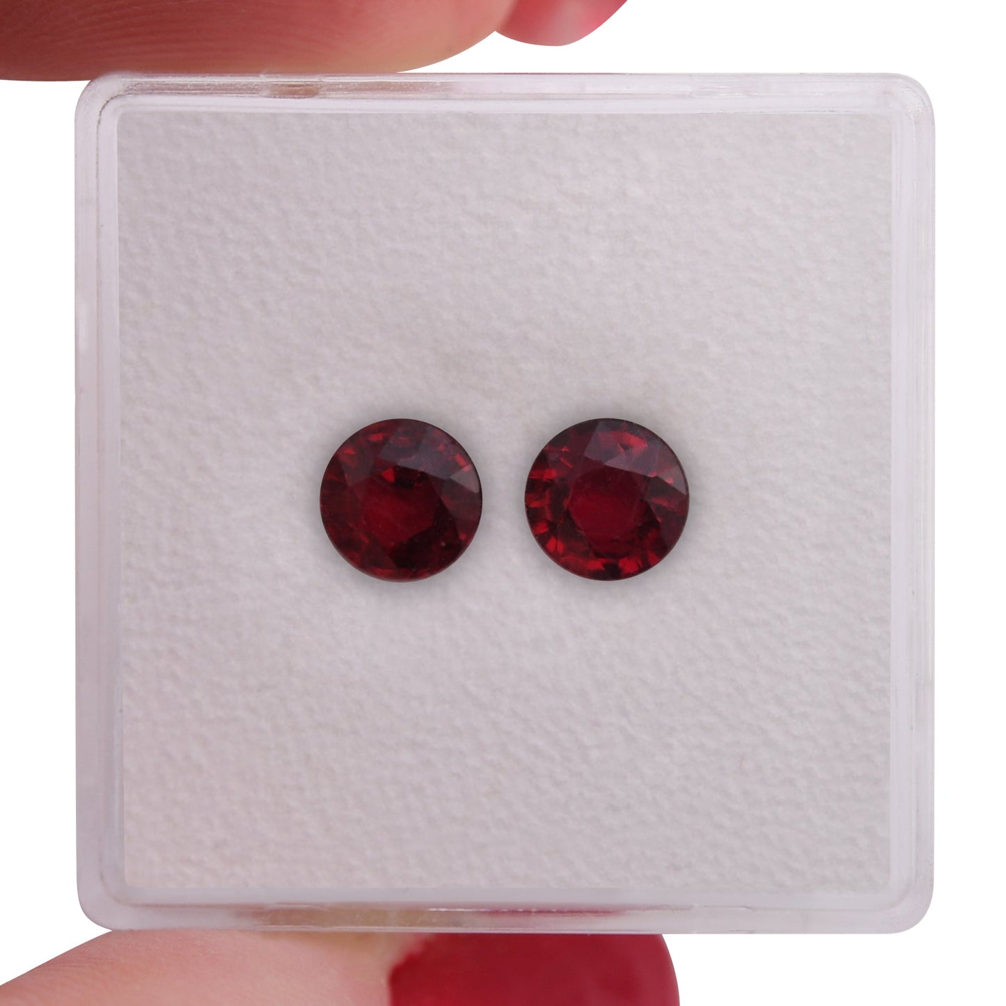1.55 Carat Red MOZAMBICAN Round Ruby