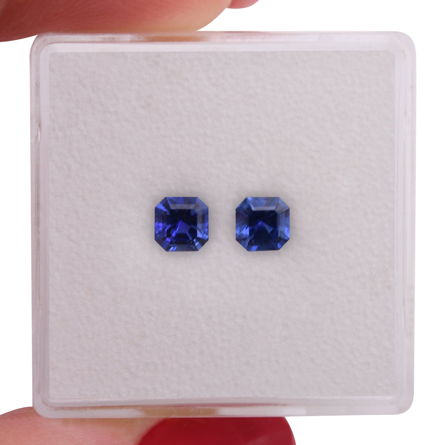 0,80 Karat blauer Smaragd-Saphir aus Sri Lanka
