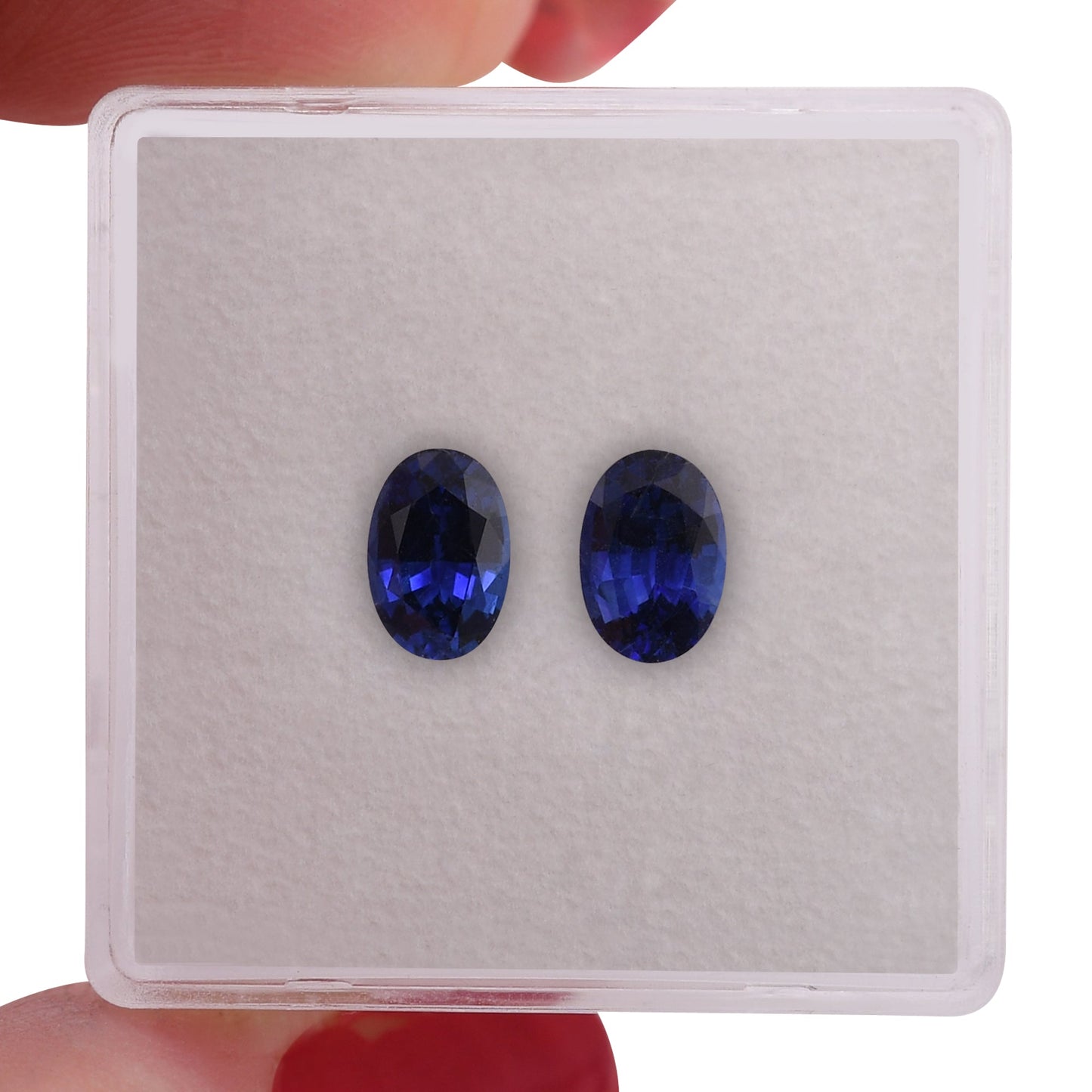 1,39 Karat blauer ovaler Saphir aus Sri Lanka
