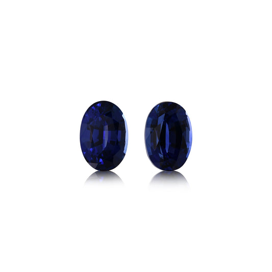 1,71 Karat blauer ovaler Saphir aus Sri Lanka